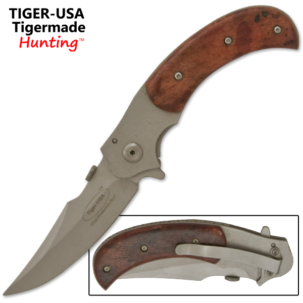 Jagged Edged Folding Knife