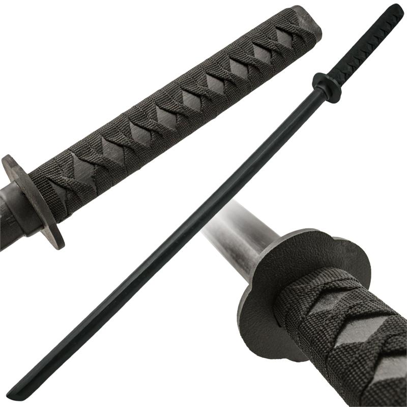 Jet Black Bokken Wood Practice Sword