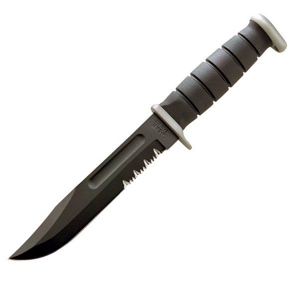 Ka-Bar KB1282 D2 Extreme, Kraton Handle, Comboedge Knife