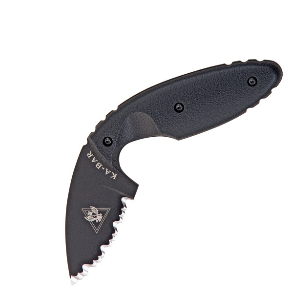 Ka-Bar KB1481 TDI Knife, Zytel Handle, Serrated