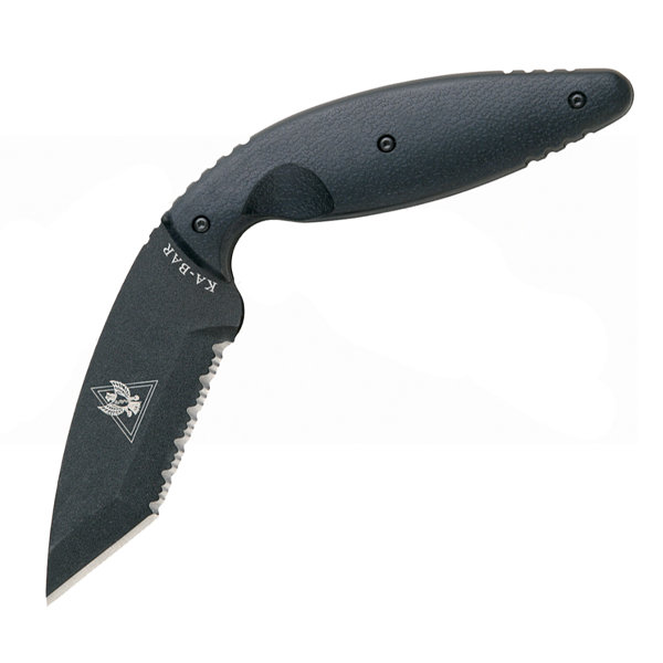 Ka-Bar KB1485 Large TDI Knife, Zytel Handle, Tanto Point