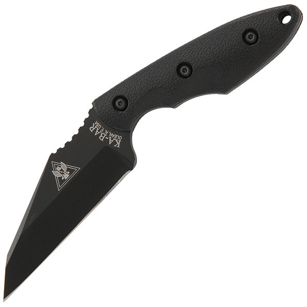Ka-Bar KB2485 TDI, Hinderer Hinderance Knife, Black Handle