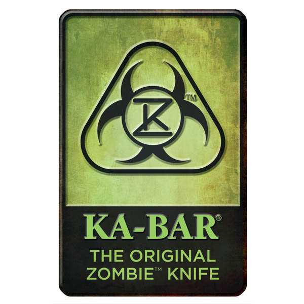 Ka-Bar KB5700SIGN Zombie Knife Sign