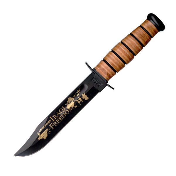 Ka-Bar KB9127 Operation Iraqi Freedom Commemorative Knife