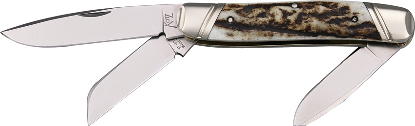 Katz KZSDPS Stockman Drop Point Knife