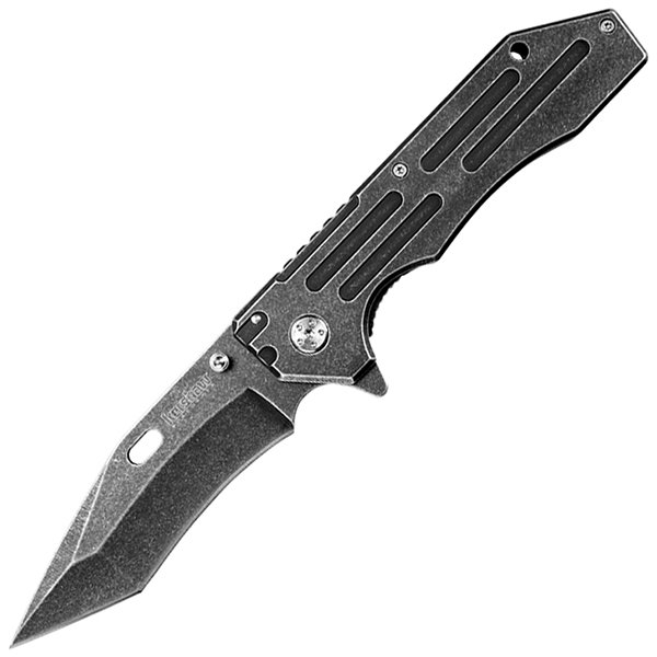 Kershaw 1302BW Lifter Assisted, Blackwash Handle & Blade Knife