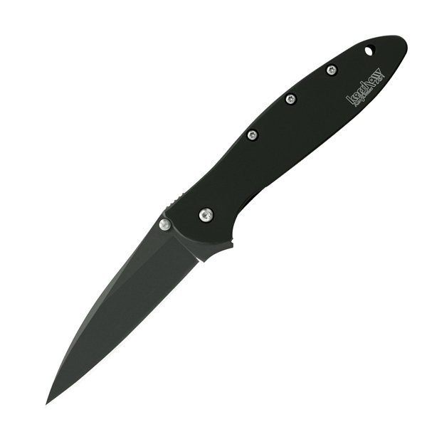 Kershaw 1660CKT Leek Assisted, Black Stainless Handle Knife