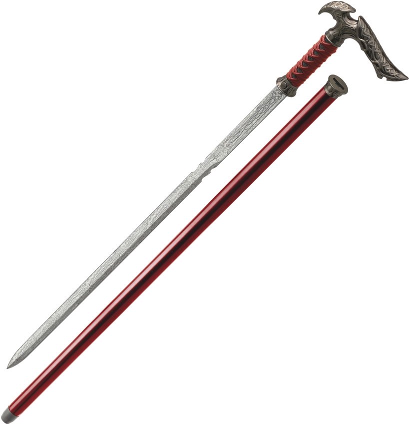 Kit Rae KR56D Axios Damascus Sword Cane