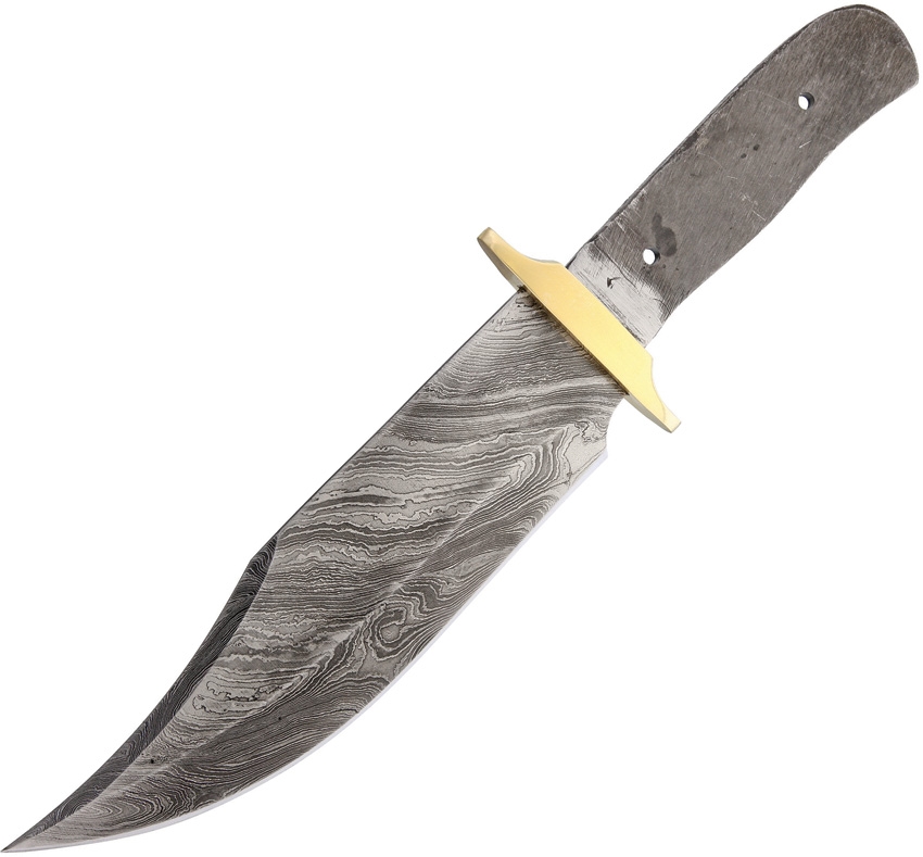 Knifemaking BL028 Blade Damascus Bowie Knife