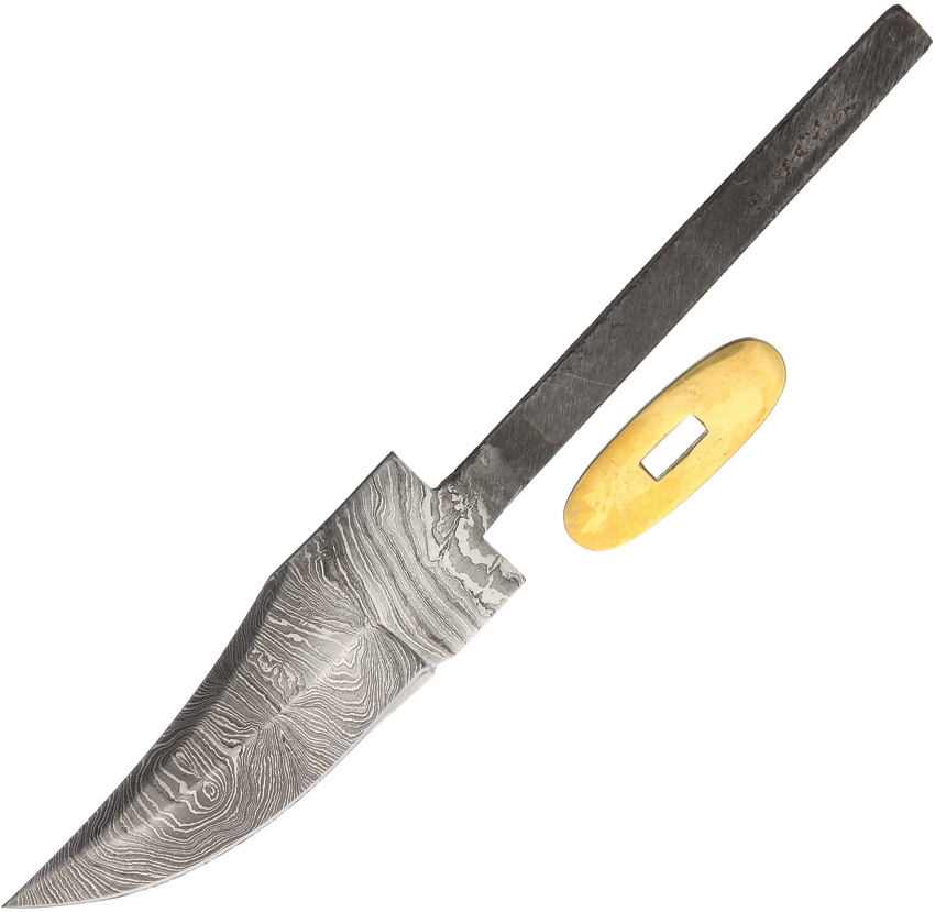 Knifemaking BL036 Blade Damascus Short Knife