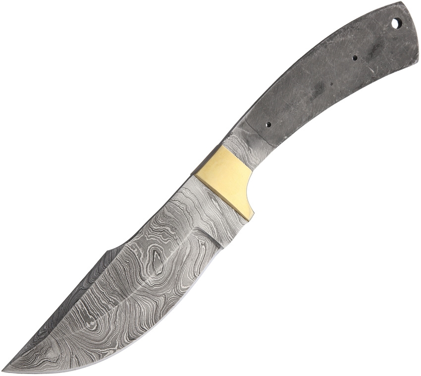 Knifemaking BL096 Blade Damascus Skinner Knife