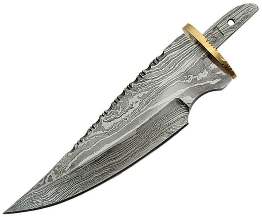 Knifemaking BLSODMB4 Damascus Blade Knife