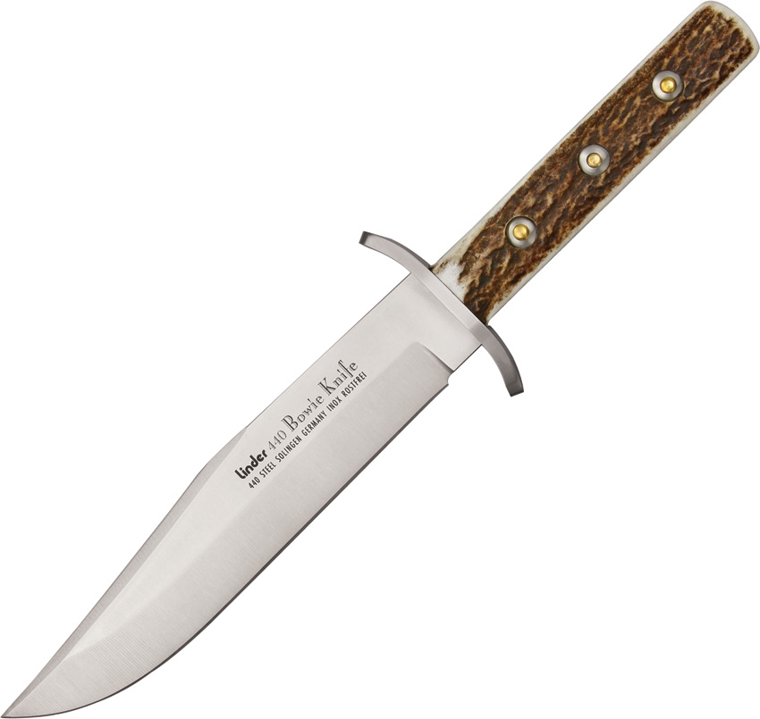 Linder LD176420 Bowie Stag Knife