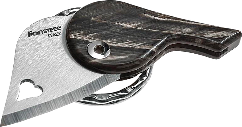 Lion Steel LSTLBCO LionBeat Heart Horn Knife