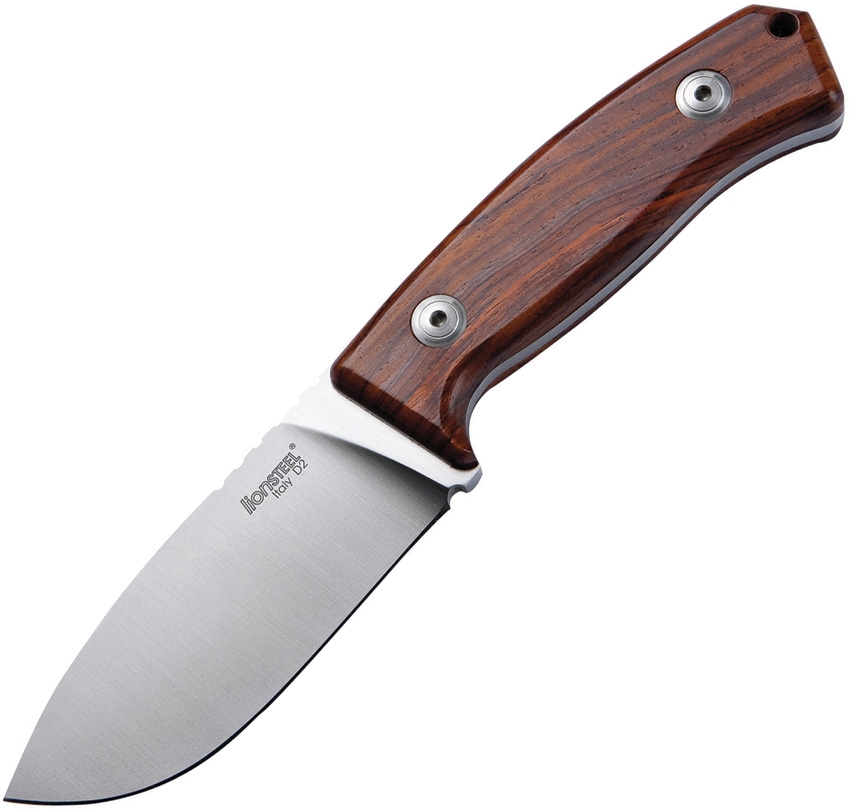 Lion Steel LSTM2ST Hunter Santos Knife, Wood