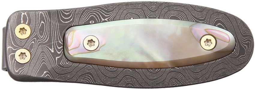 Lion Steel LSTPBDMOP Money Clip Damascus Pearl