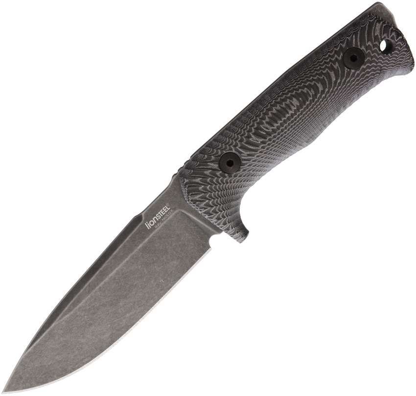 Lion Steel LSTT5BMI T5 Fixed Blade Knife, Black