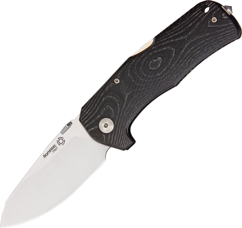 Lion Steel LSTTM1MS TM1 Micarta Handle Satin Blade Knife