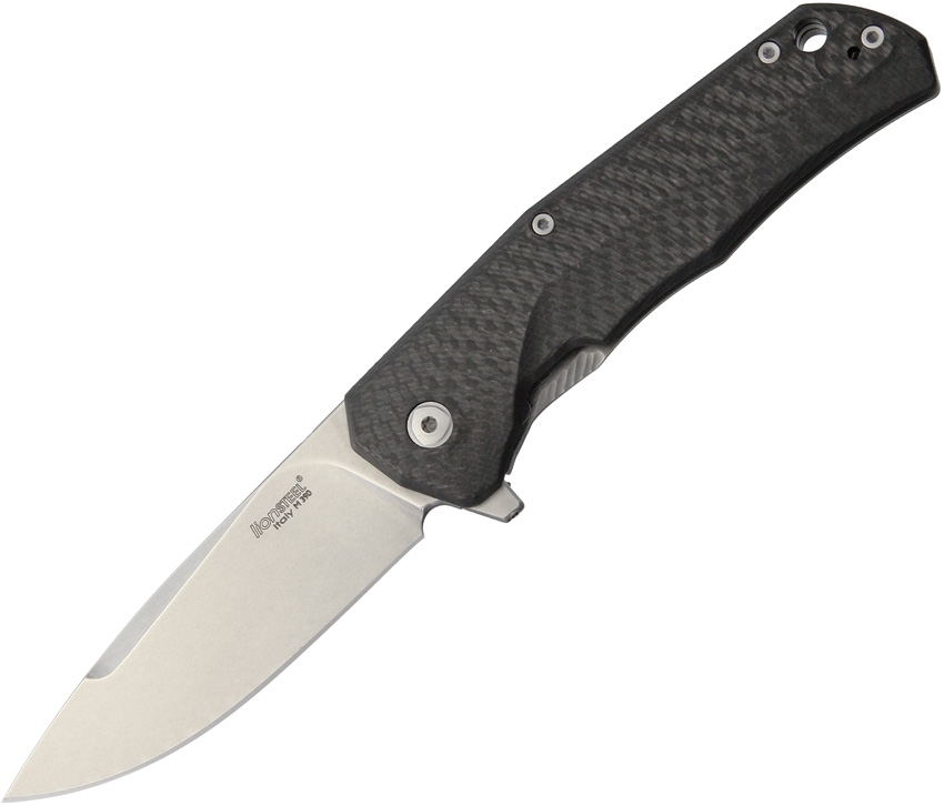 Lion Steel LSTTREFC TRE Titanium Framelock CF Knife