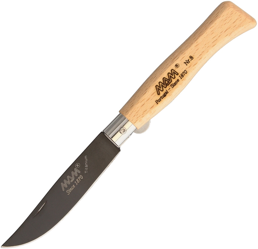 MAM MAM2085 Linerlock Knife Black, Titanium