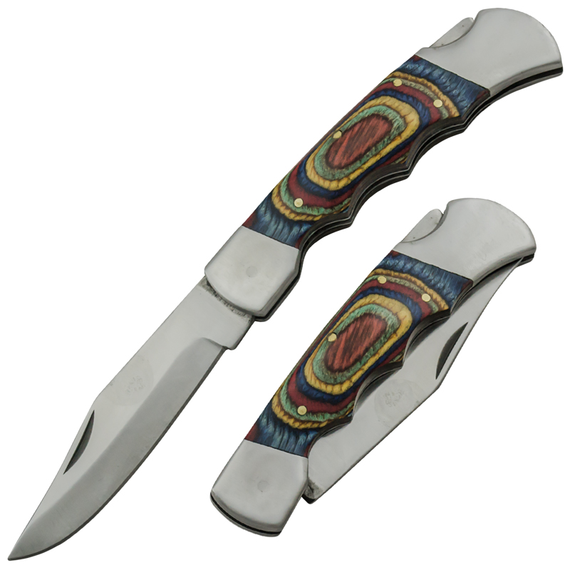 Manual Back Lock Folding Knife
