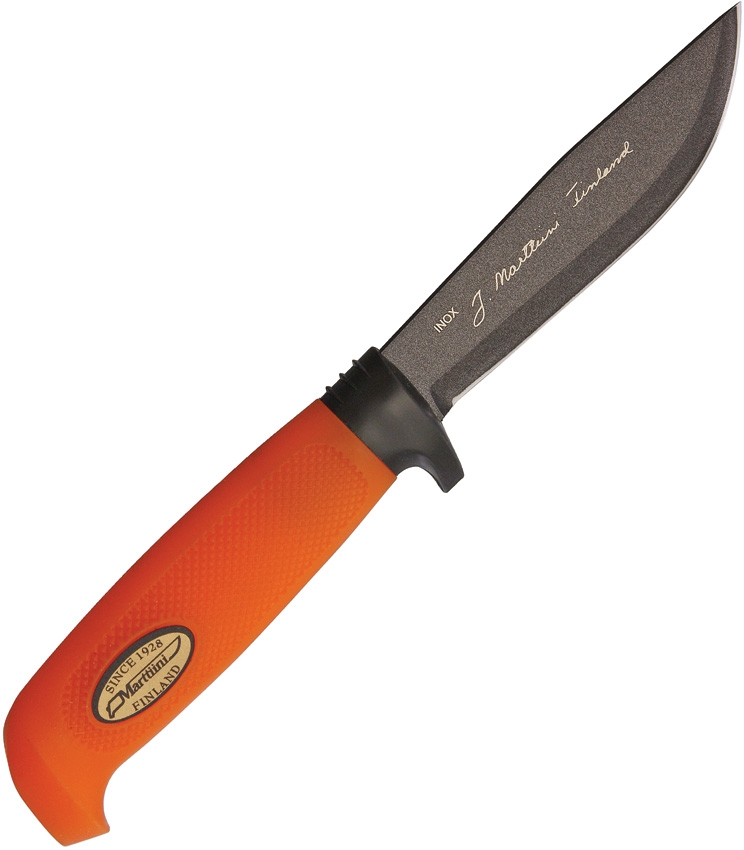 Marttiini MN186024T Skinner Titanium Blade Knife, Orange