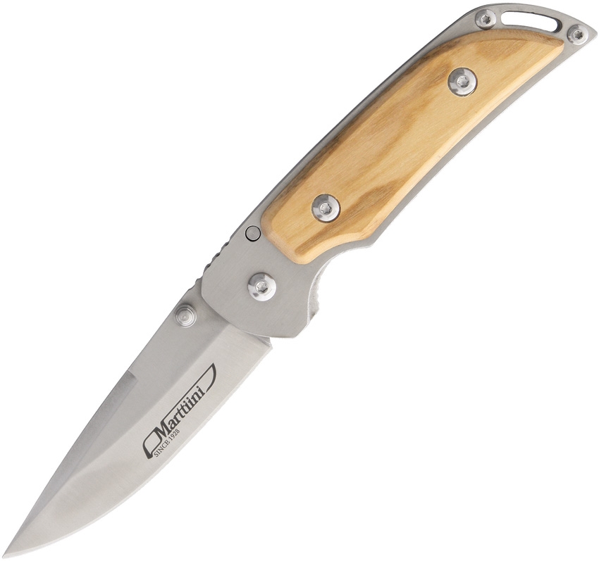 Marttiini MN913111 Taittoveitsi Olive Linerlock Knife