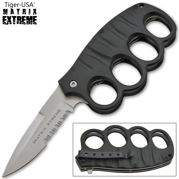 Matrix Extreme Spring Assisted Trench Knife BS