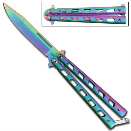 Monarch Butterfly Knife - Titanium