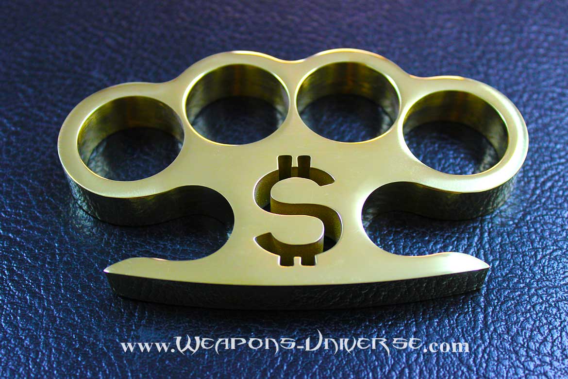 Pay Up Real Brass Knuckles