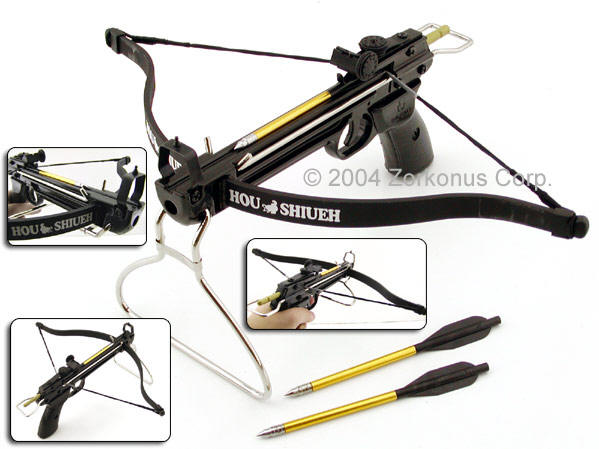 Pistol Crossbow, 80 Pound, Aluminum