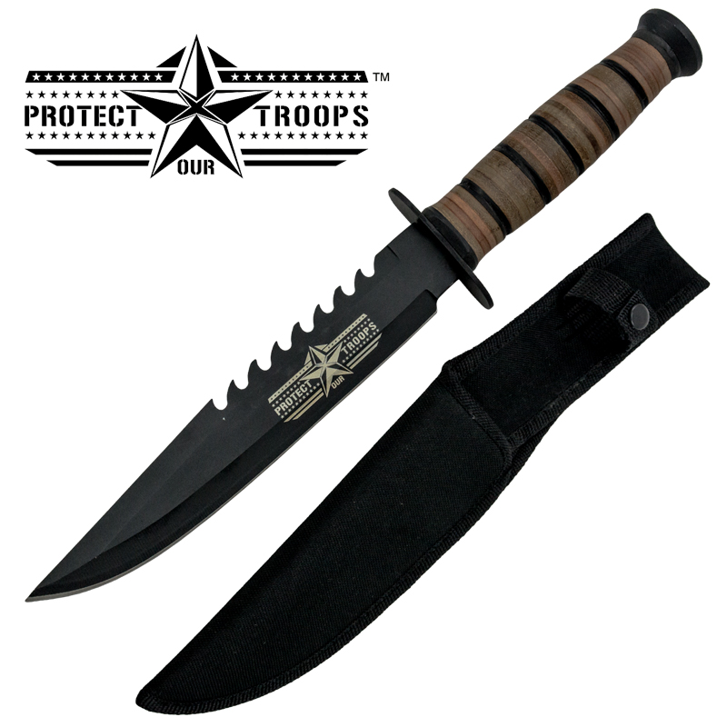 Protect Our Troops Military Knife