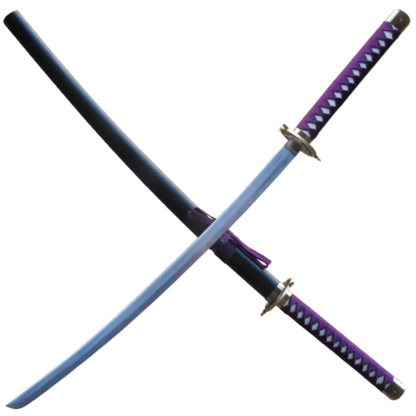 Purple Lion Katana Samurai Sword