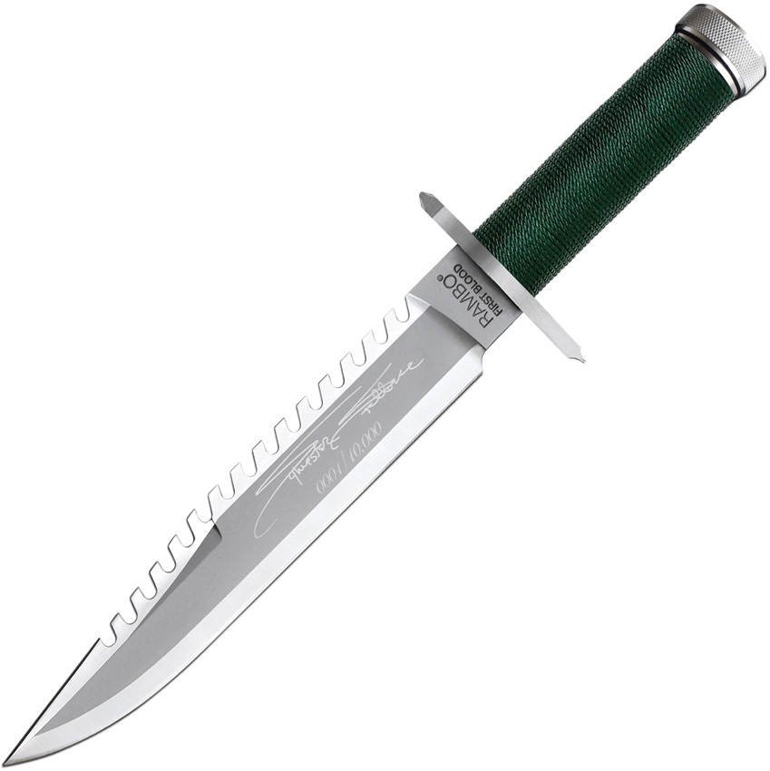 Rambo 1 Knife, Sylvester Stallone Signature