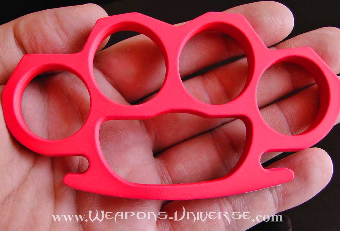 Raspberry Pink Brass Knuckles