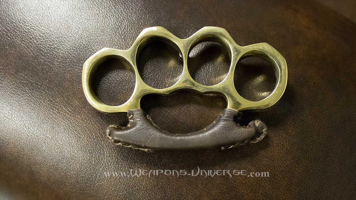 Real Brass Knuckles, Dark Leather Padding