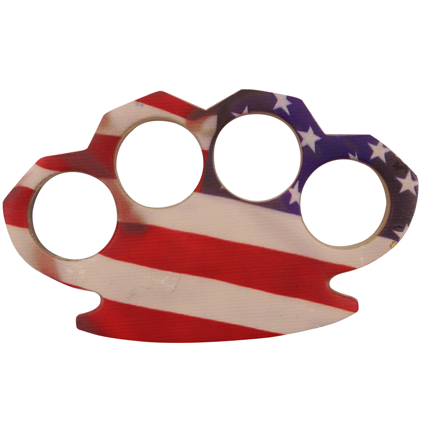 Real Brass Knuckles, Heavy Duty, American Flag