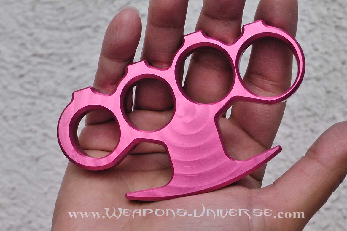 Rebel Brass Knuckles, USA, Pink, Large