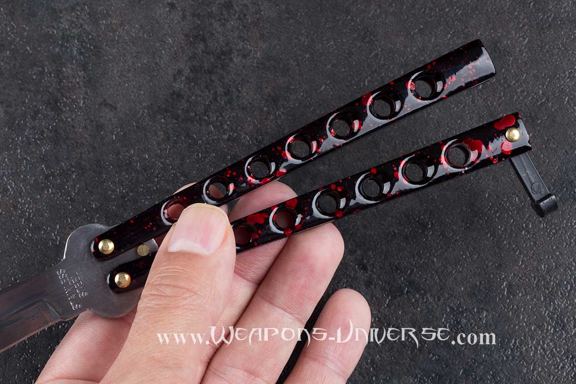 Red Butterfly Knife