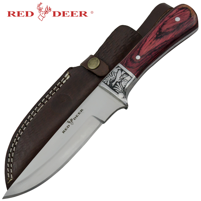 Red Deer Full Tang Game Dagger Hunting Knife