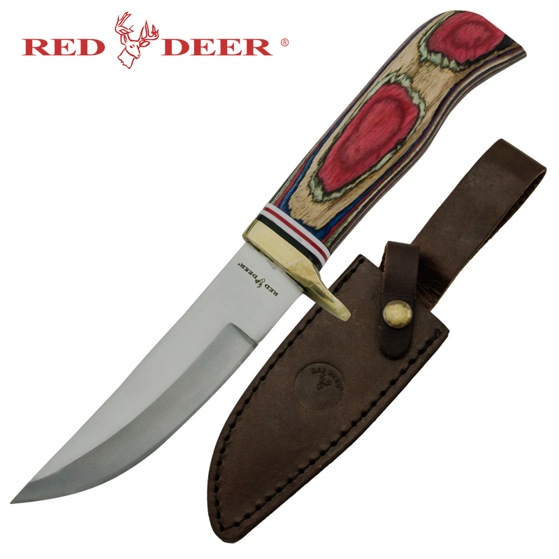 Red Deer Lone Star Red State Hunting Knife