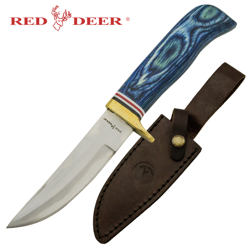 Red Deer Lone Star Red State Hunting Knife