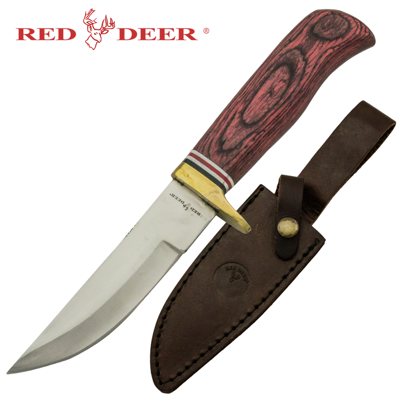 Red Deer Lone Star Red State Hunting Knife