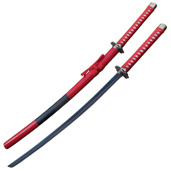 Red Demon Katana Samurai Sword