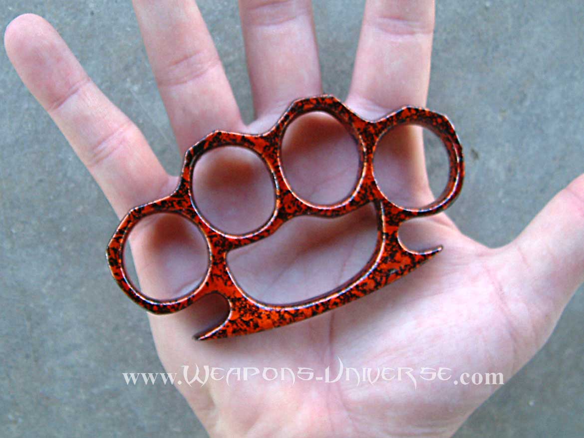 Red Grunge Knuckles, Medium