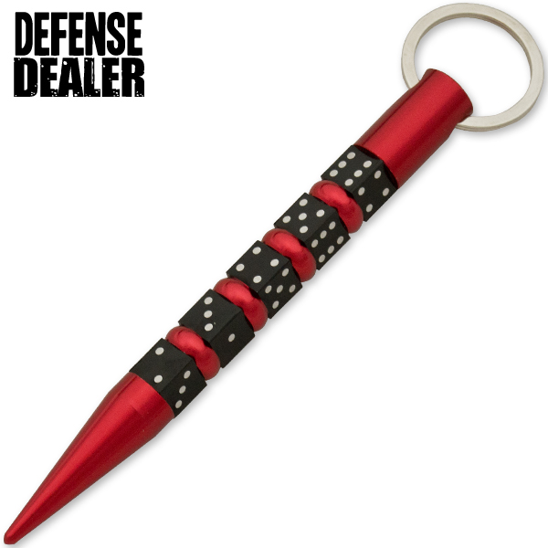 Red Kubaton with Black Dice