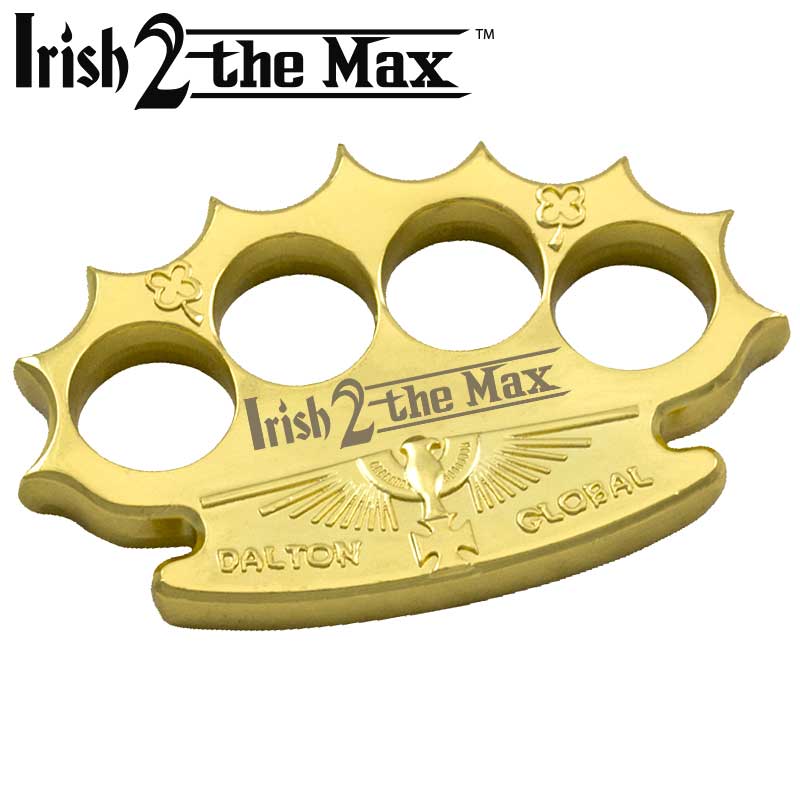 Robbie Dalton Irish 2 The Max Brass Knuckles, Gold