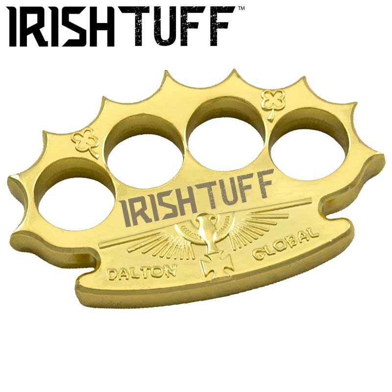 Robbie Dalton Irish Tuff Brass Knuckles, Gold