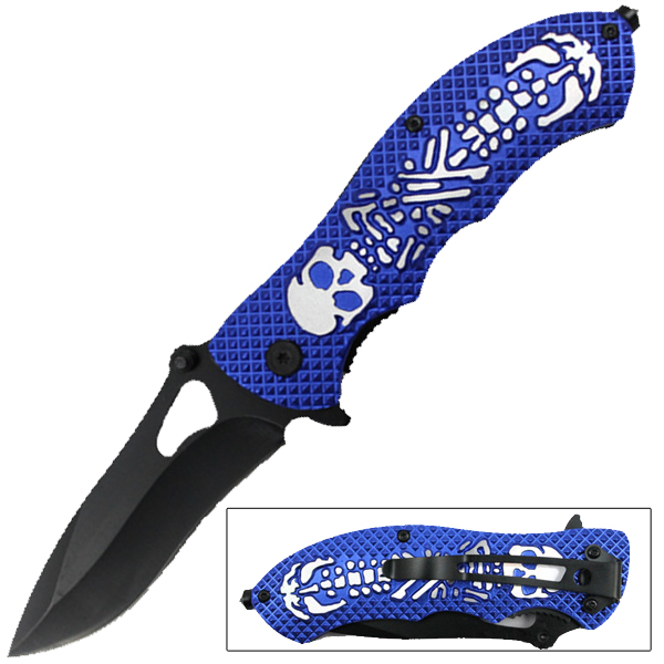 Skull and Bones Tactical Trigger Knife