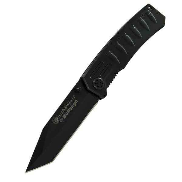 Smith & Wesson CK112 Bullseye, Plain Knife, Black
